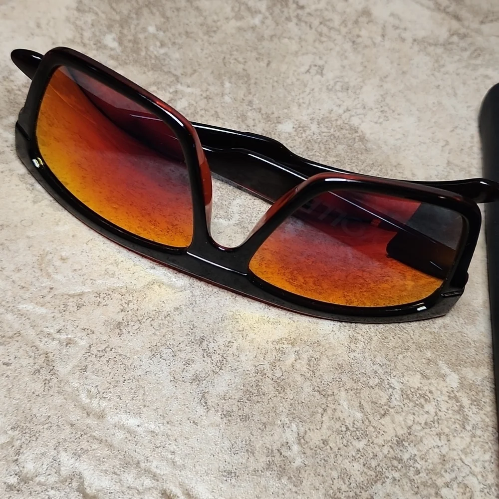 Carve Volley iridium gloss black flame sunglasses